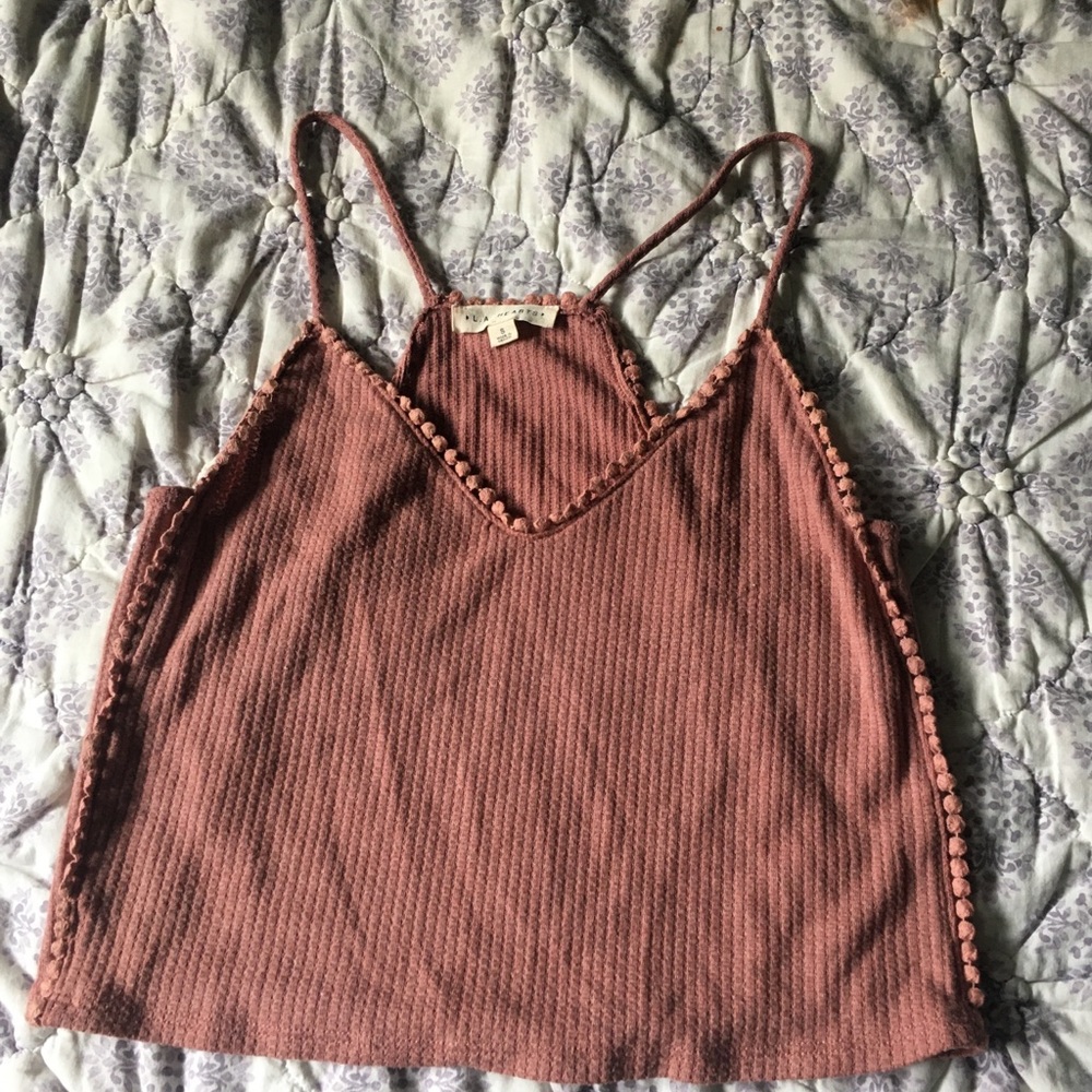 Pacsun baby pink tank top